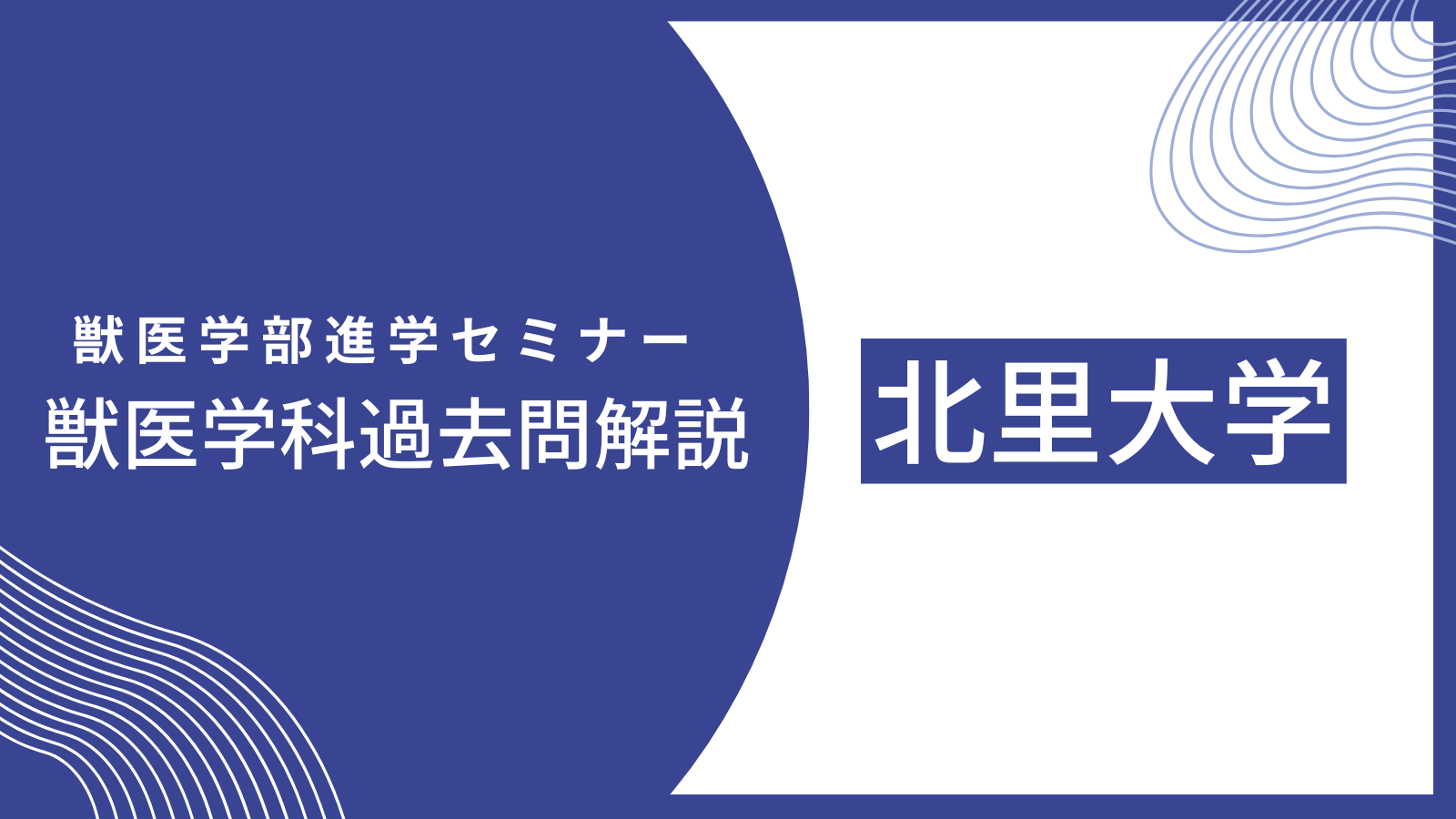 数学解説】2024年度・北里大学・獣医学科・前期試験（2024年2月1日実施 